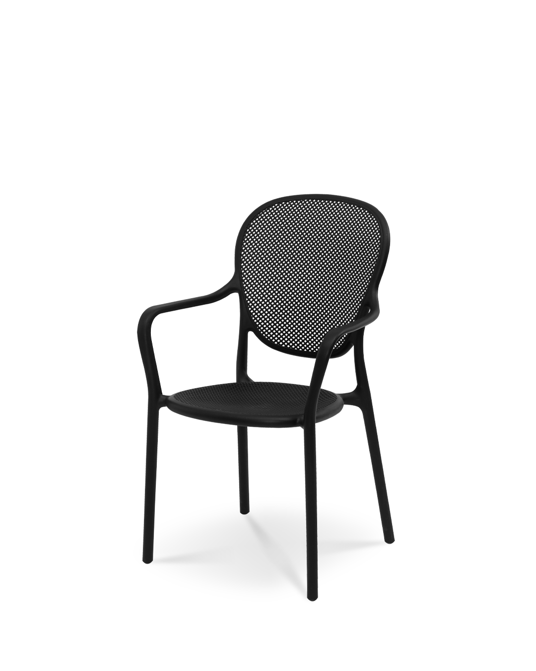 Pales Plastic Chair Black