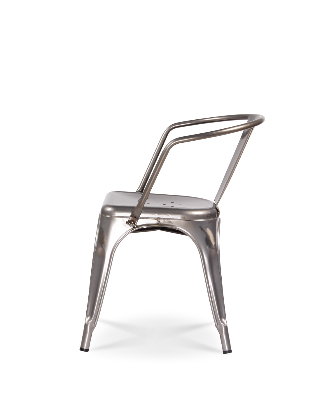Lix Metal Armchair Crystal Grey