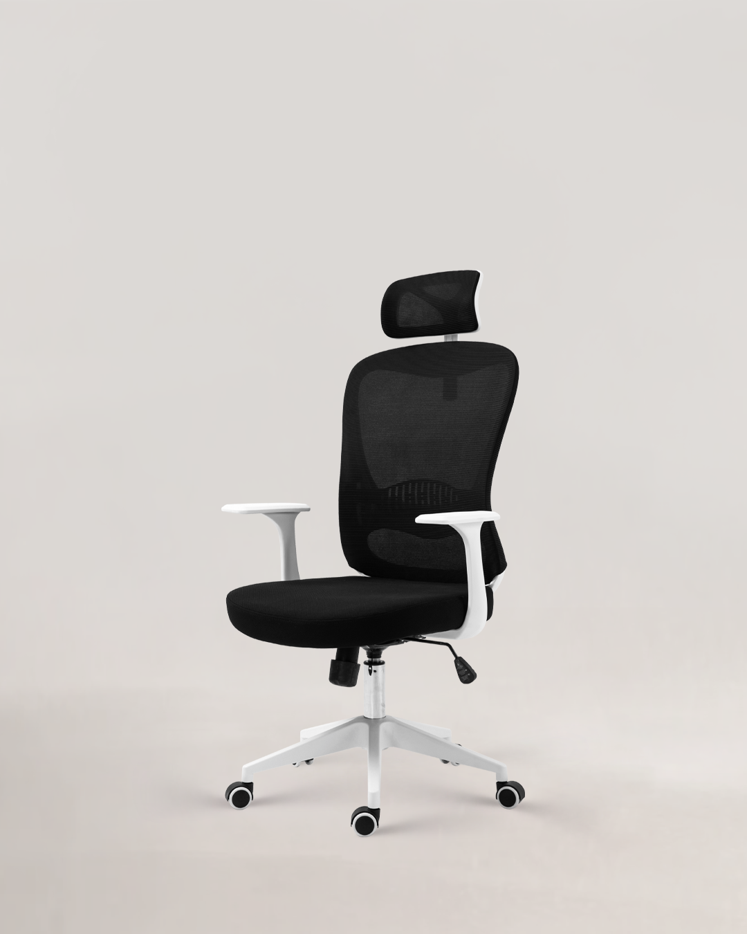 Aurora Office Chair White Black