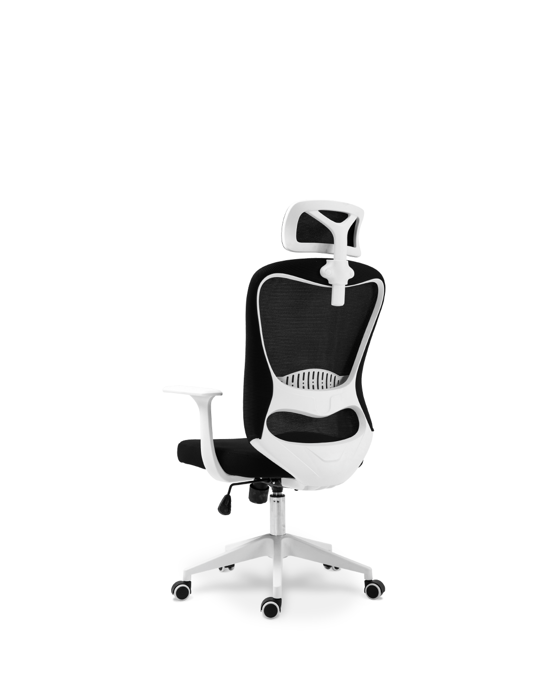 Aurora Office Chair White Black