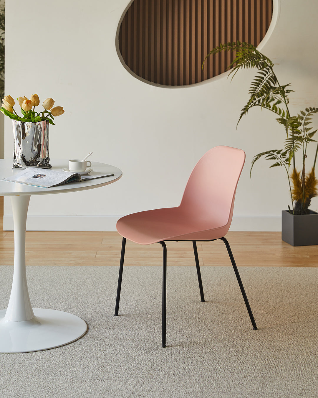 Austria Design Chair Pale Pink