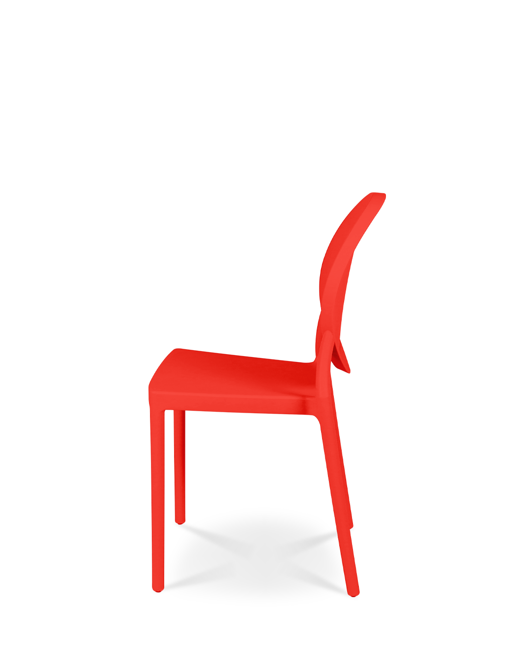 Cyrene Plastic Chair Red