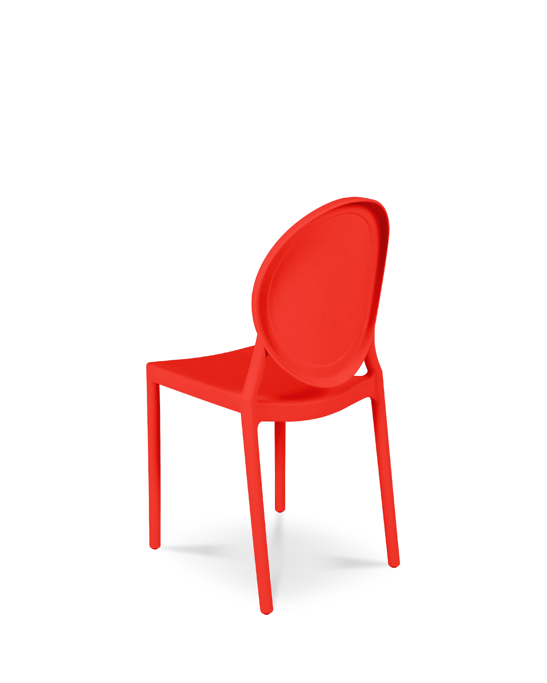 Cyrene Plastic Chair Red