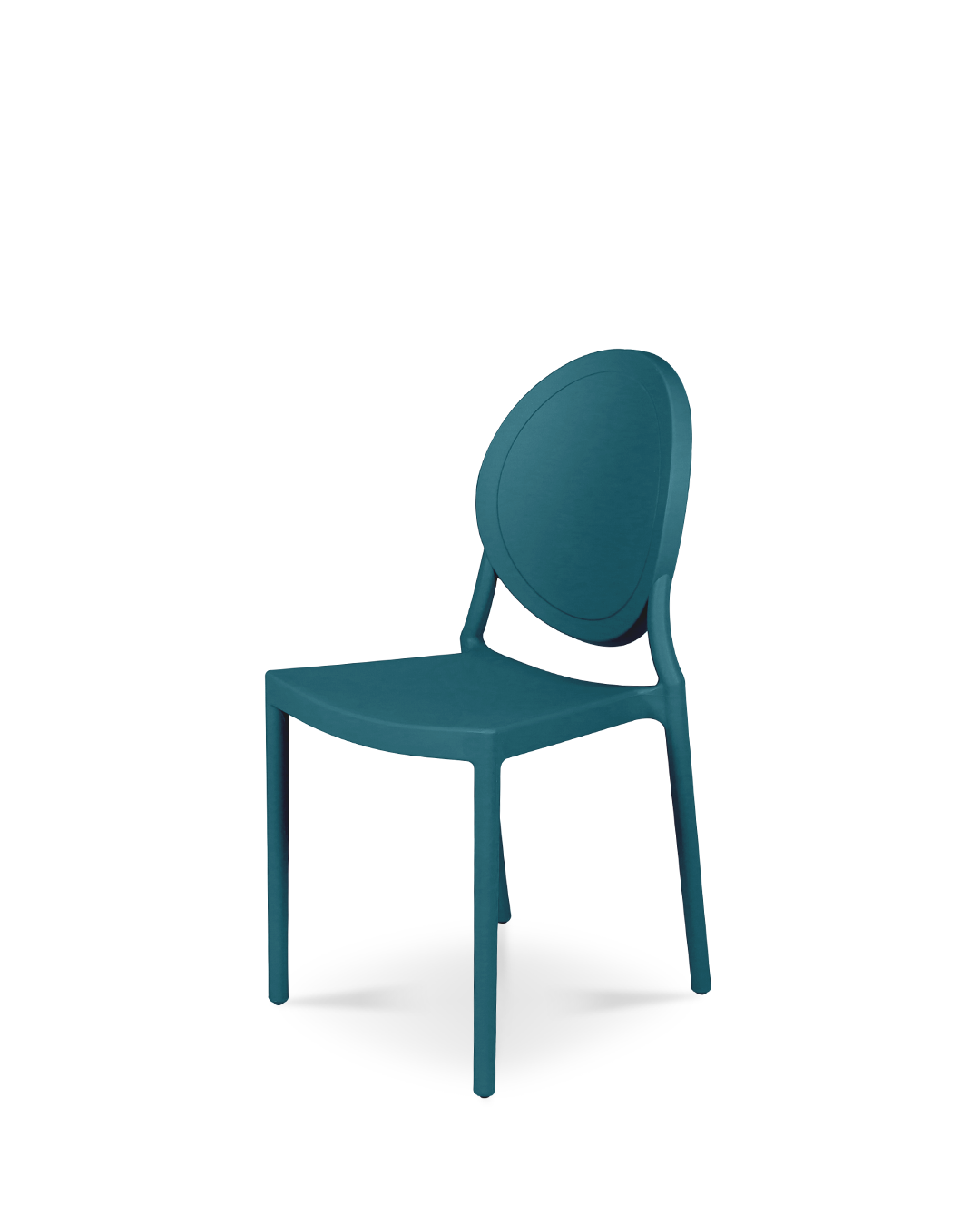 Cyrene Plastic Chair Teal