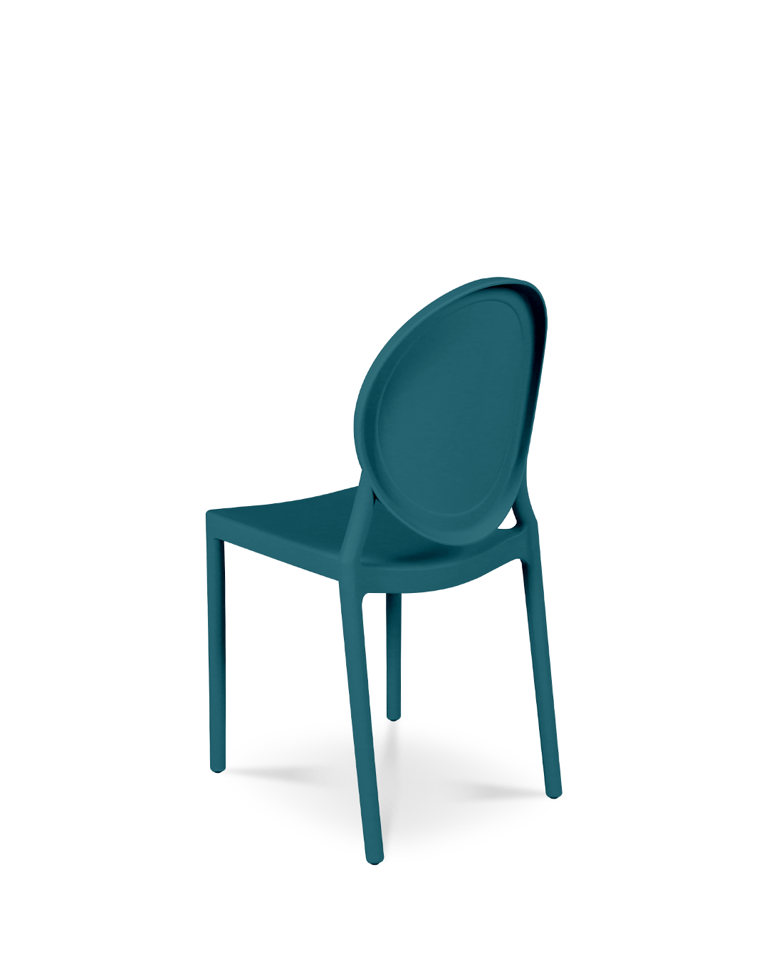 Cyrene Plastic Chair Teal