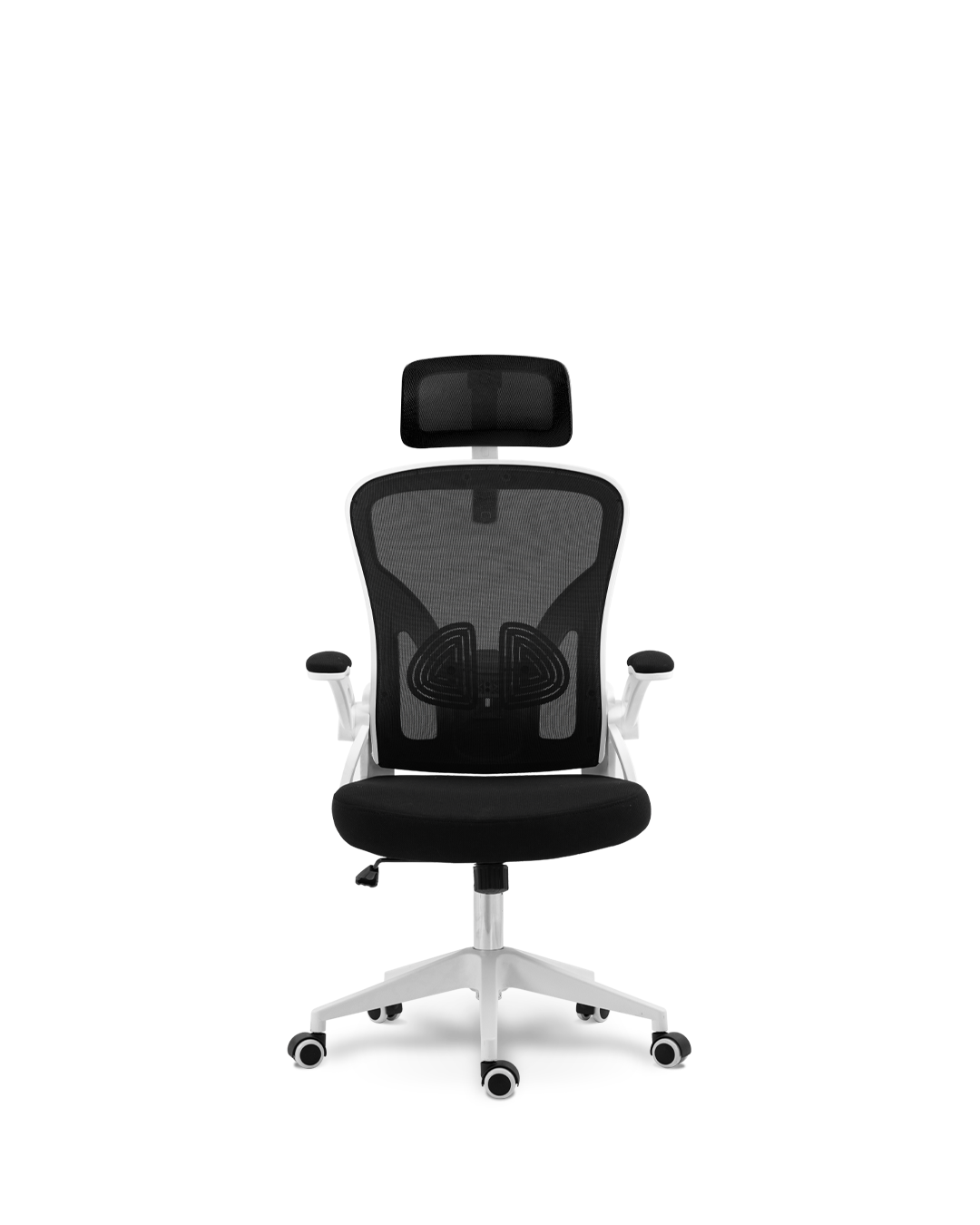 Dike Office Chair White Black