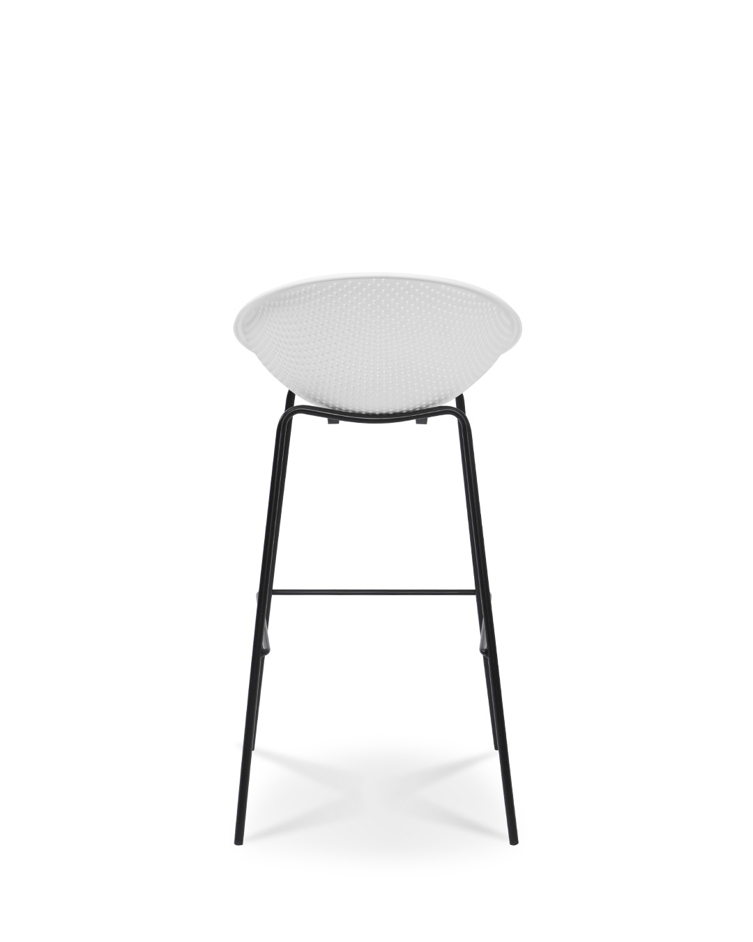 Europa Bar Stool Ivory White