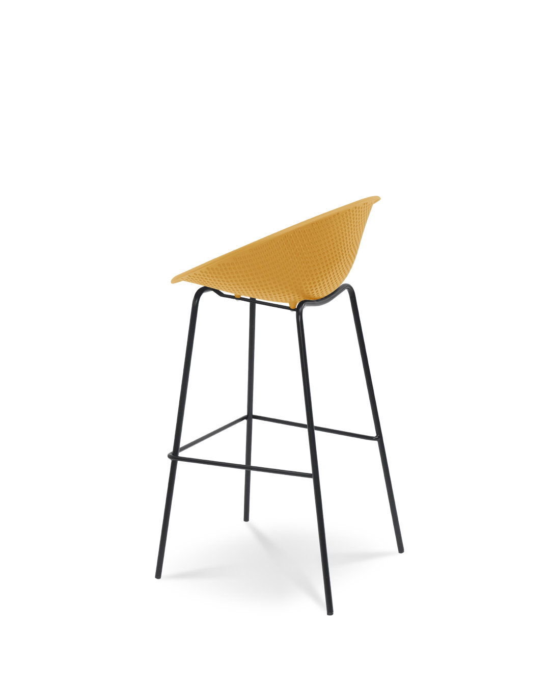 Europa Bar Stool Potters Clay Yellow