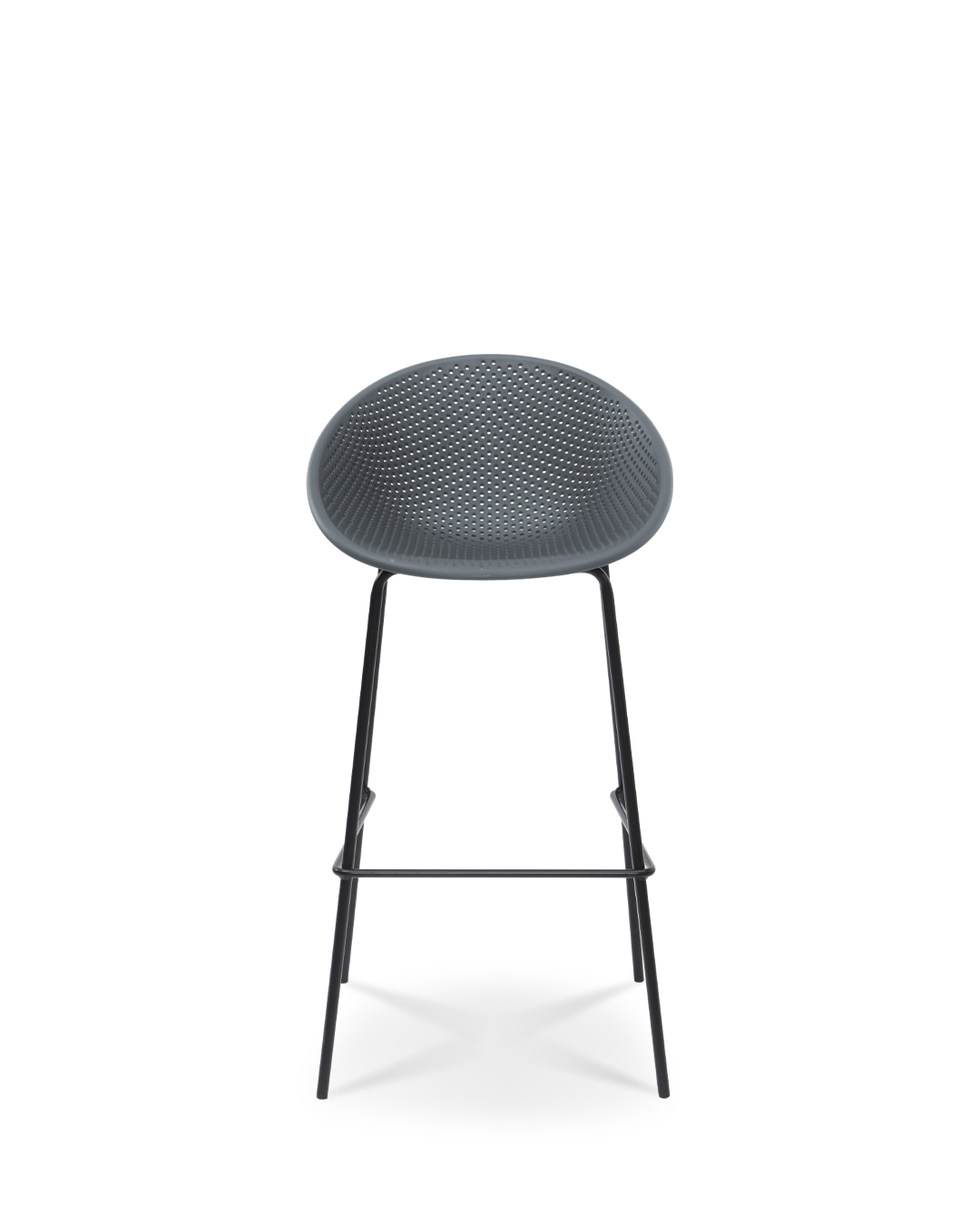 Europa Bar Stool Rolling Stone Grey