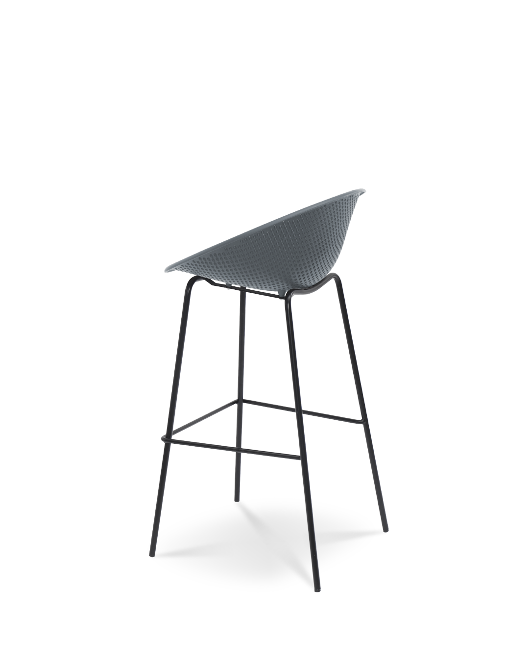 Europa Bar Stool Rolling Stone Grey