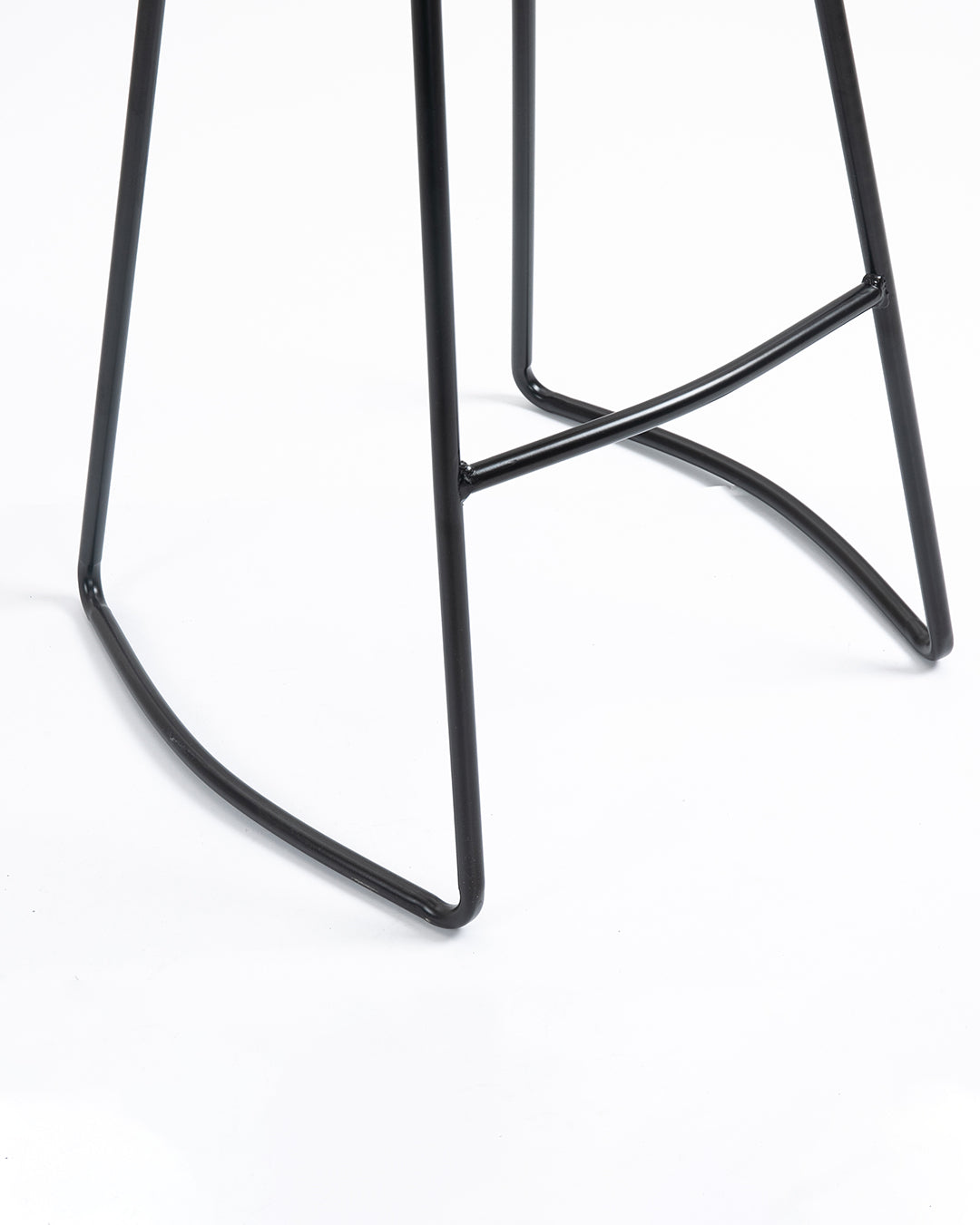 Julia Wood Bar Stool Black