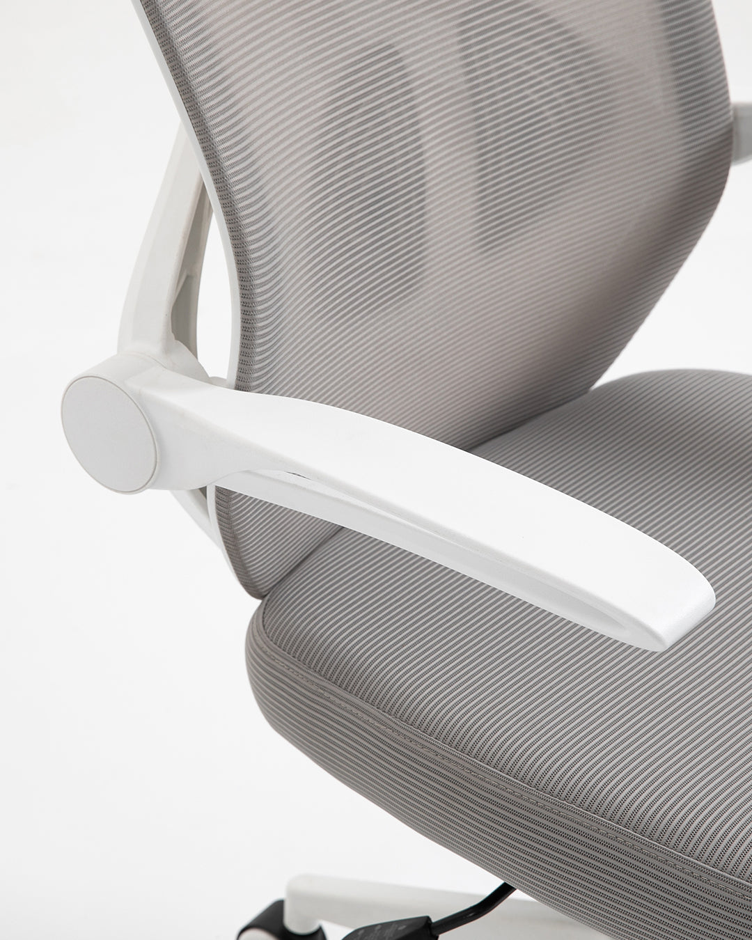 Klotho Office Chair White Grey