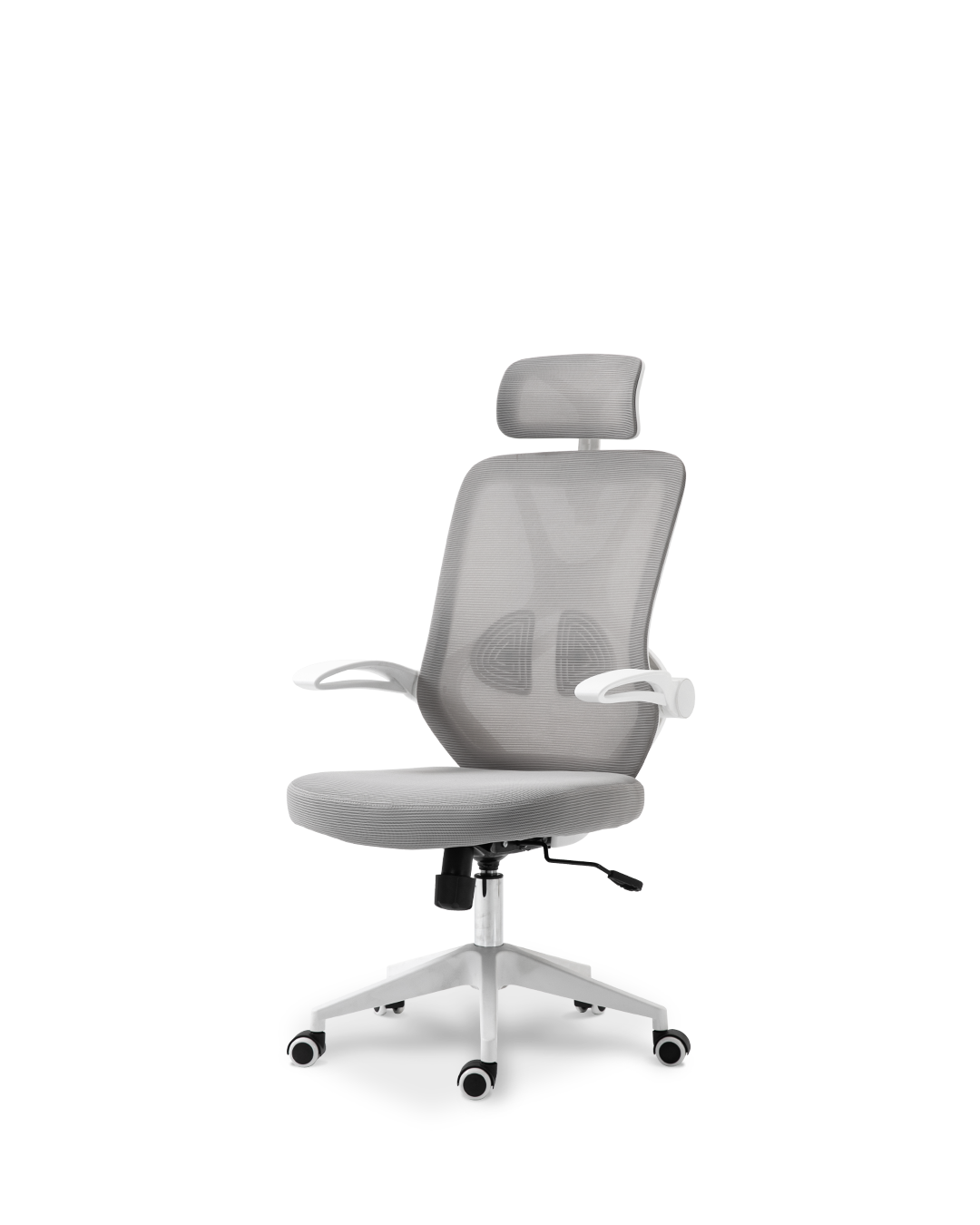 Klotho Office Chair White Grey