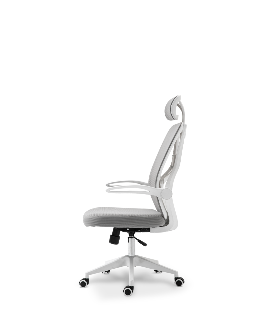 Klotho Office Chair White Grey