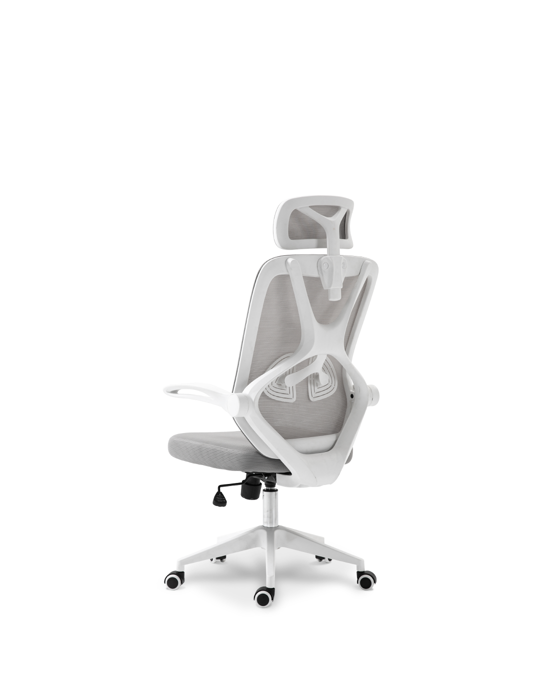 Klotho Office Chair White Grey