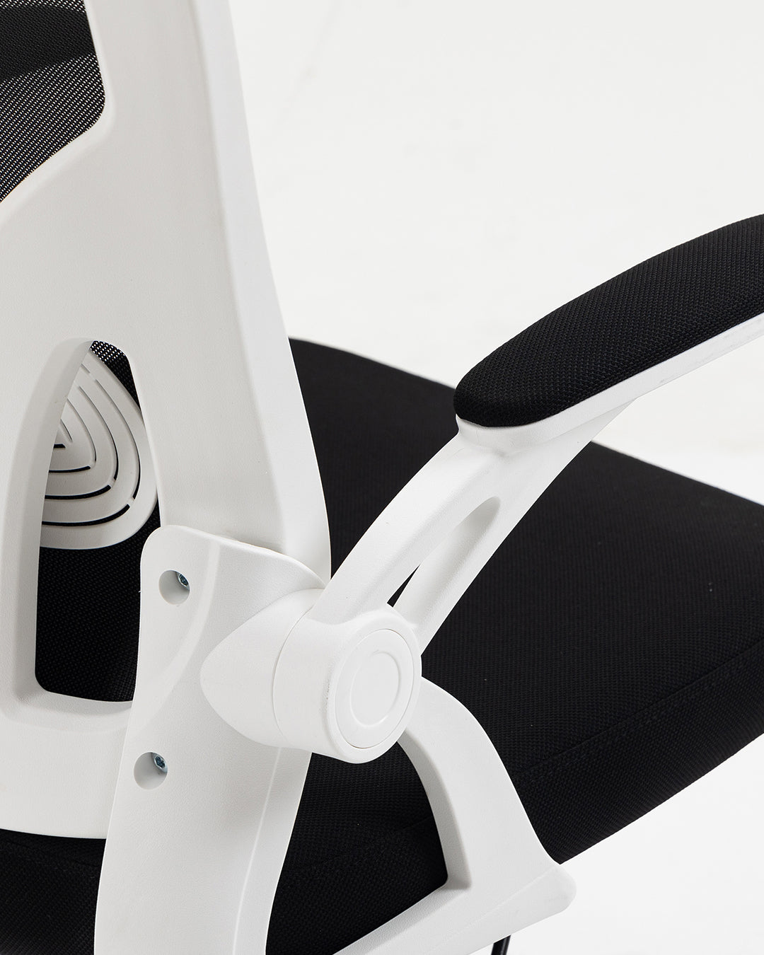 Lanthe Office Chair White Grey