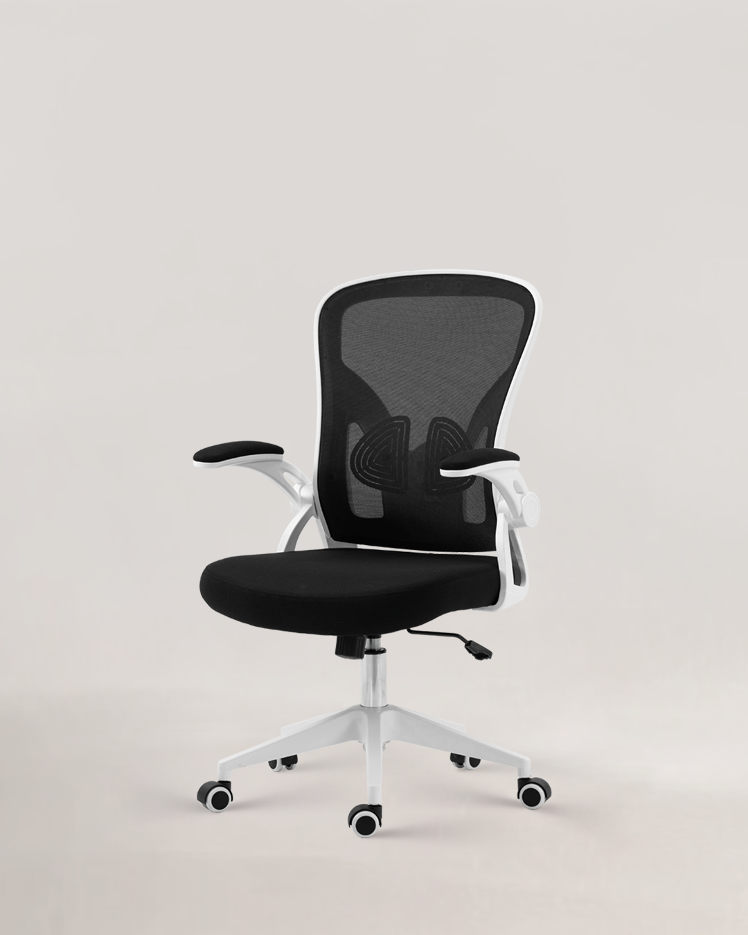 Lanthe Office Chair White Black