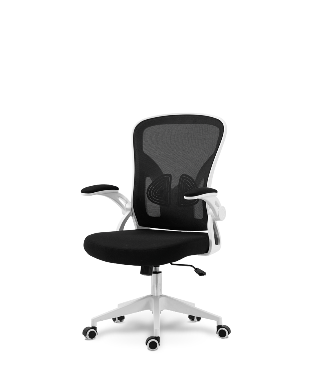 Lanthe Office Chair White Black