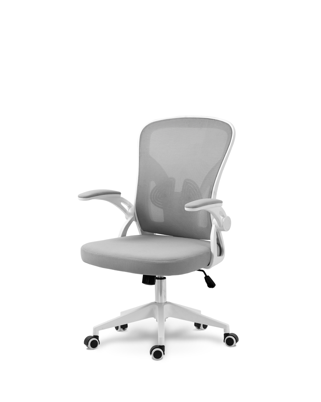 Lanthe Office Chair White Grey