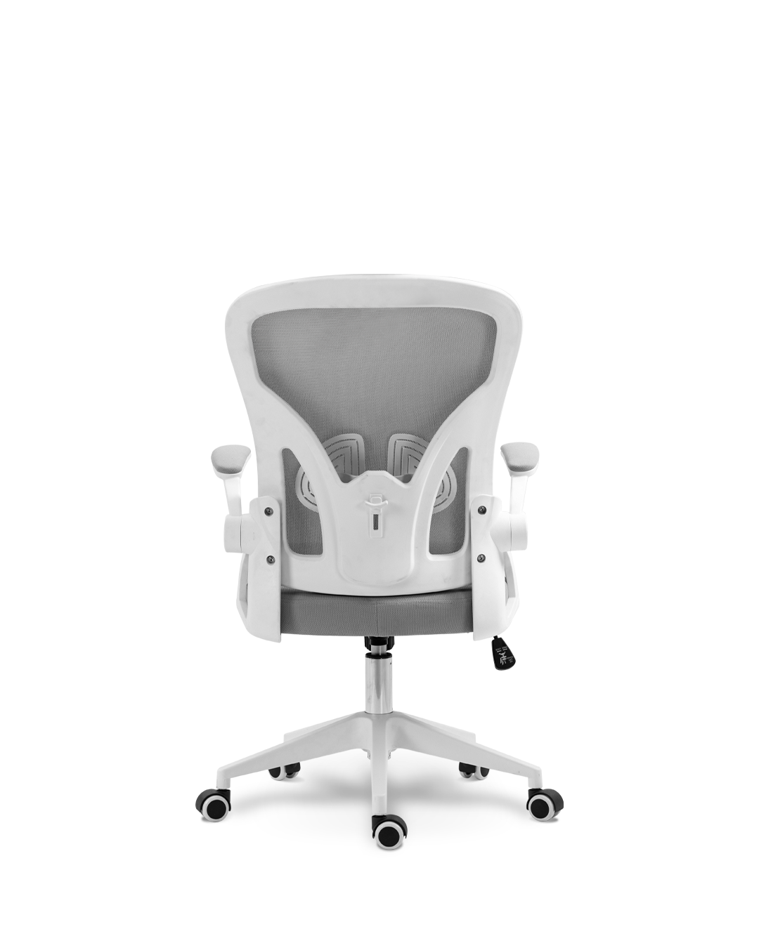 Lanthe Office Chair White Grey