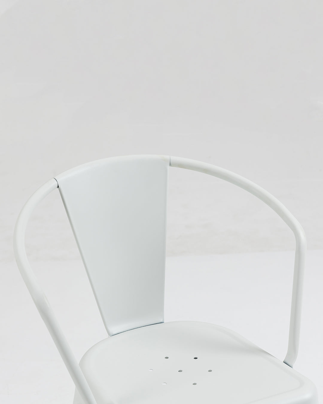 Lix Metal Armchair Crystal Grey