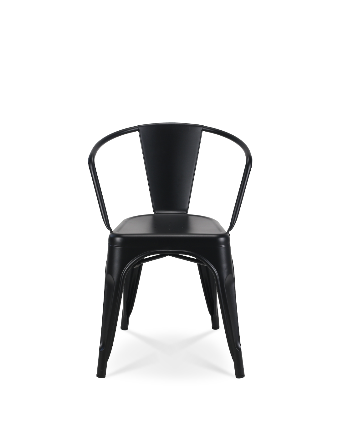 Lix Metal Armchair Black