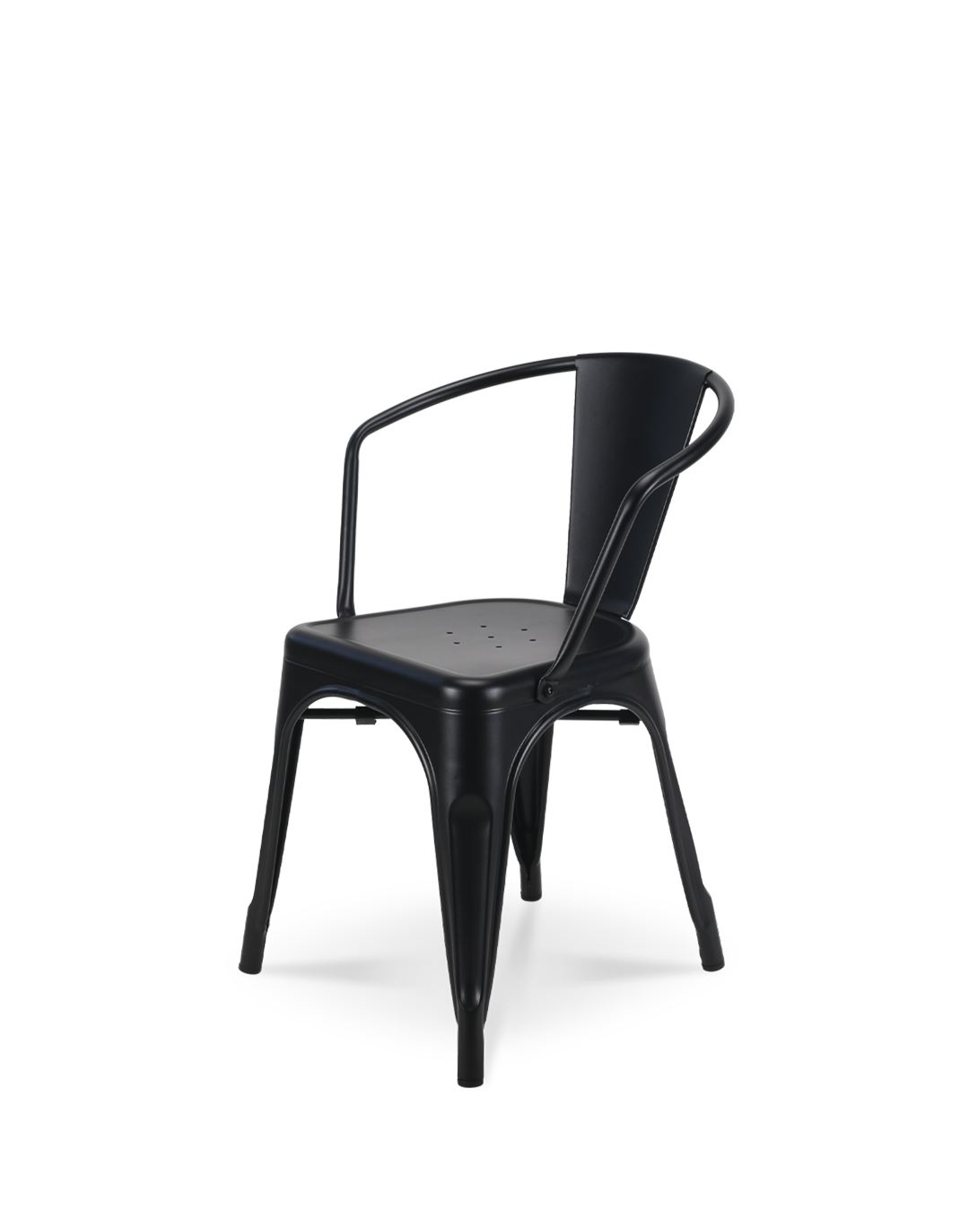 Lix Metal Armchair Black