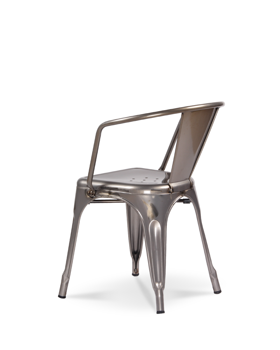 Lix Metal Armchair Crystal Grey