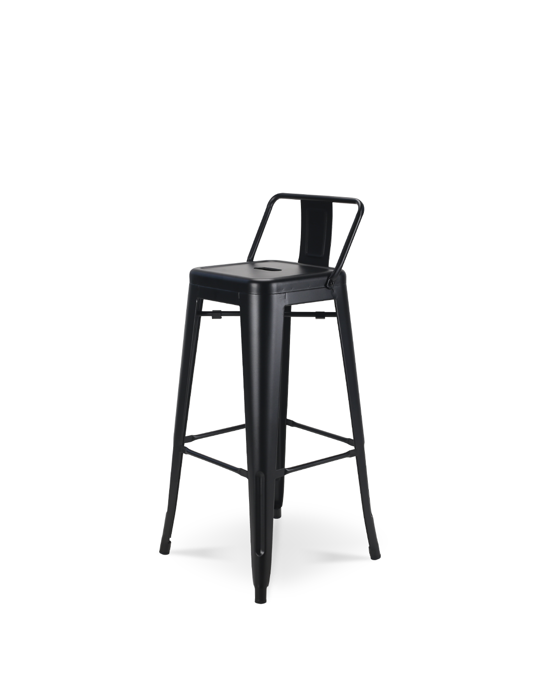 Lix Metal Bar Chair Black