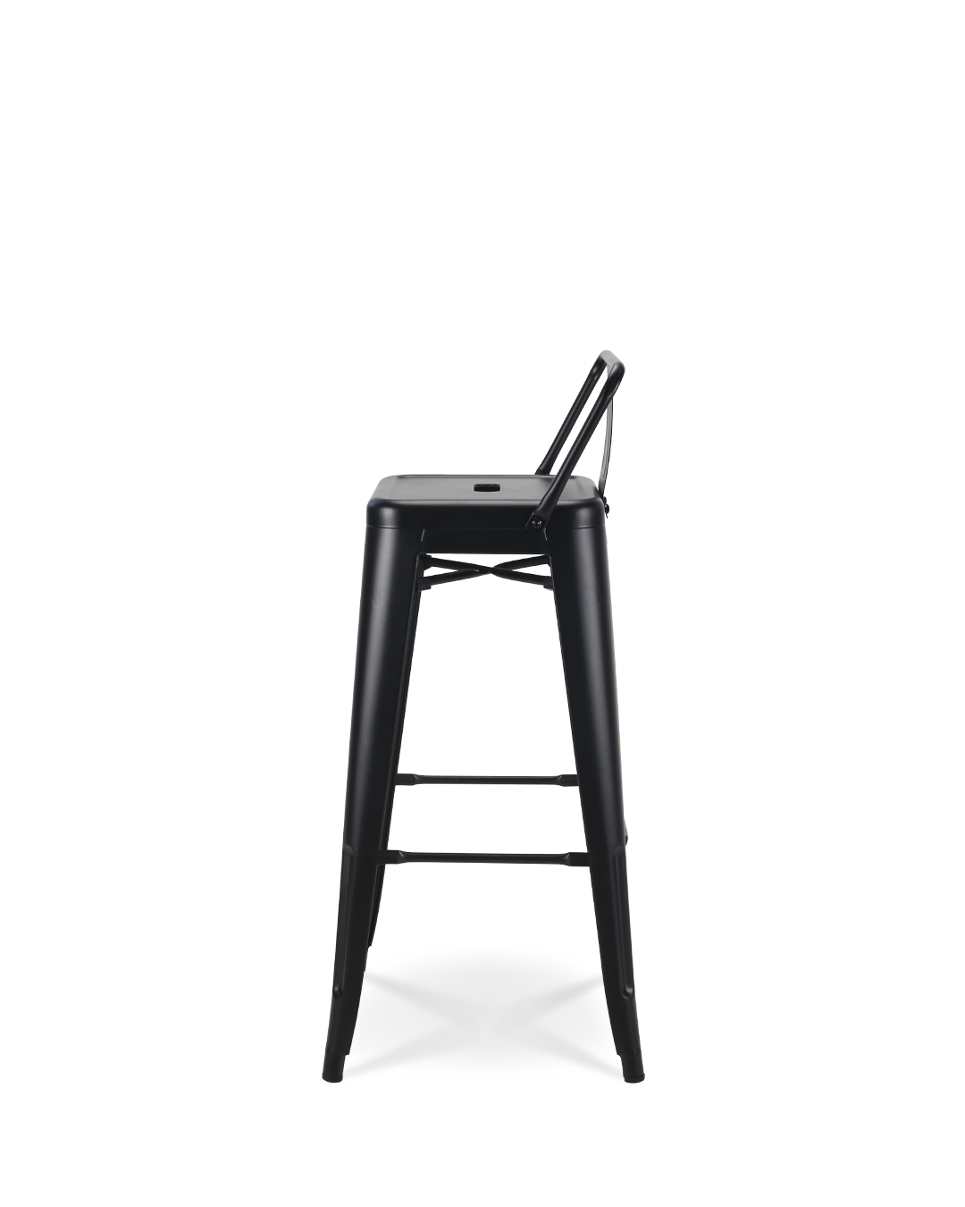 Lix Metal Bar Chair Black