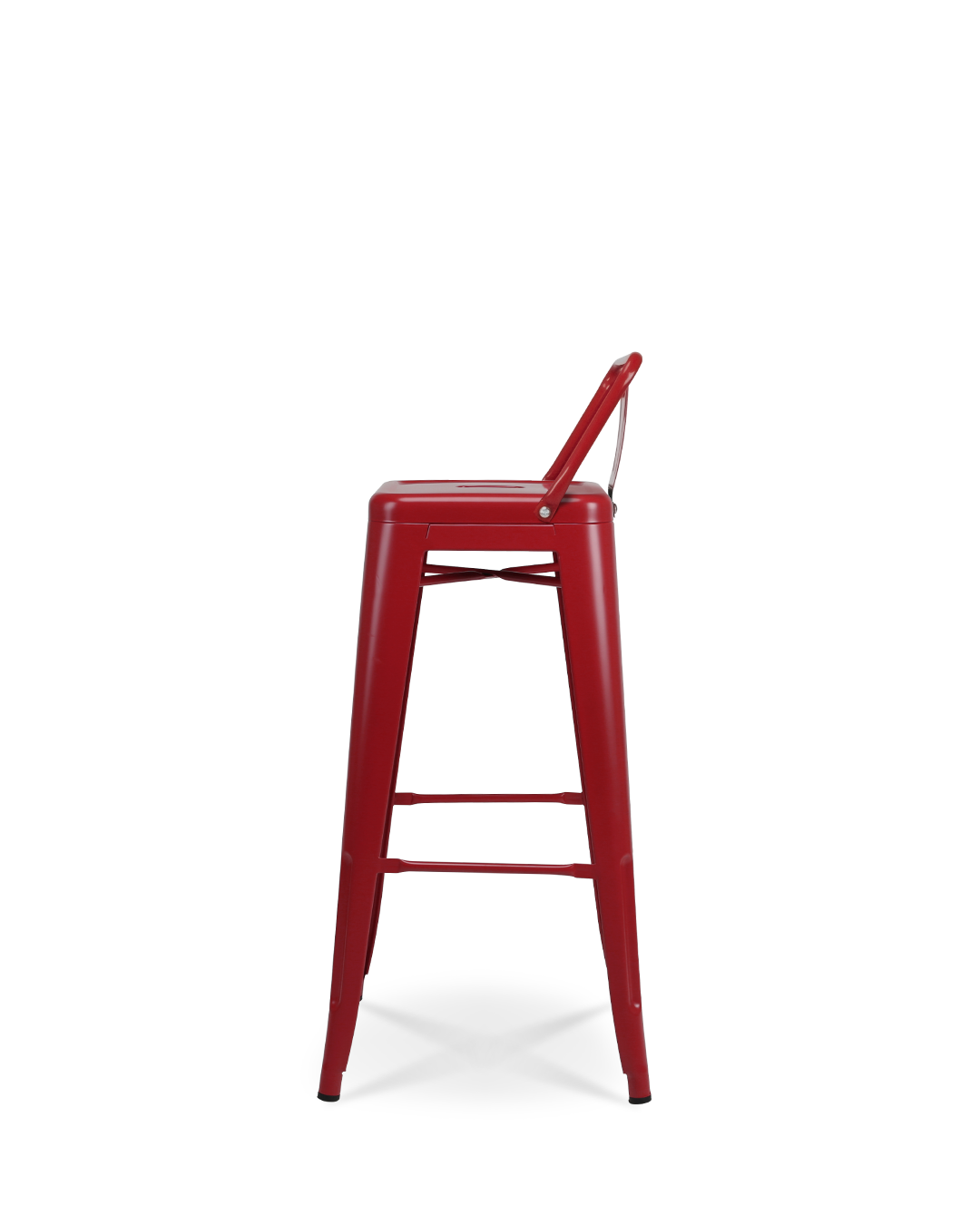 Lix Metal Bar Chair Red