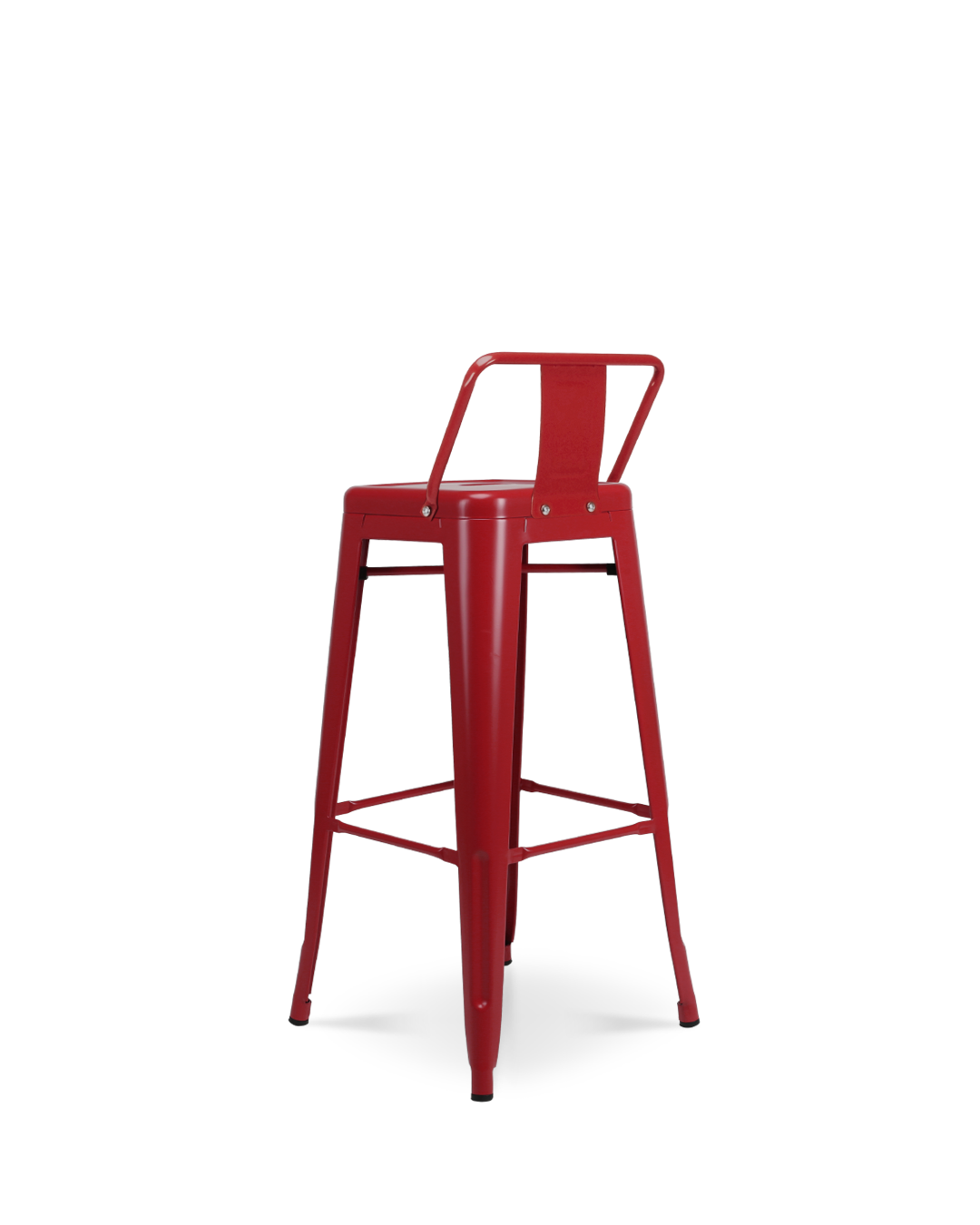 Lix Metal Bar Chair Red