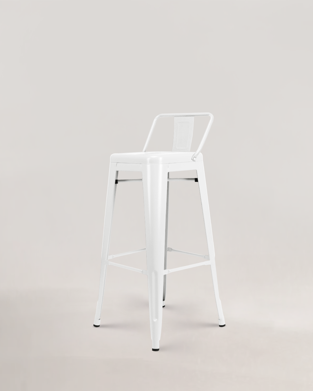 Lix Metal Bar Chair White