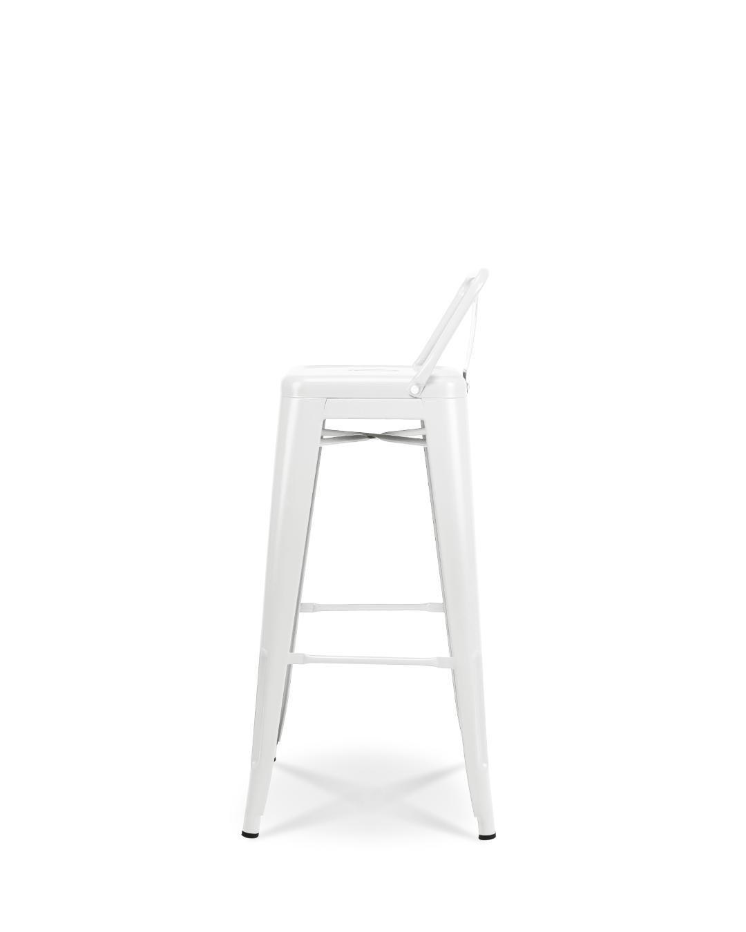 Lix Metal Bar Chair White