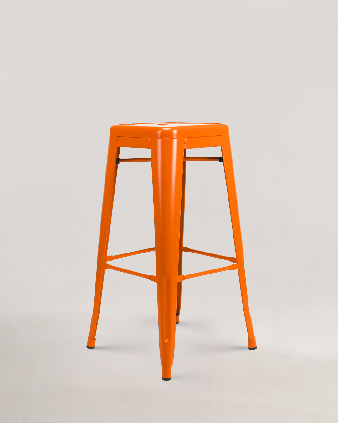 Lix Metal Bar Stuhl Orange