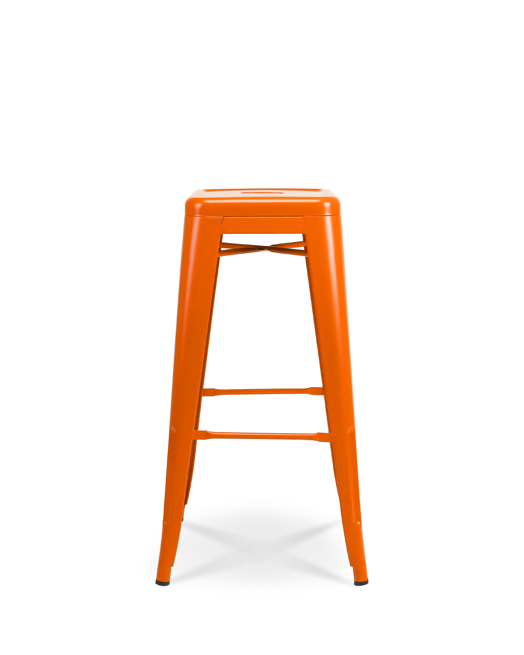 Lix Metal Bar Stool Orange