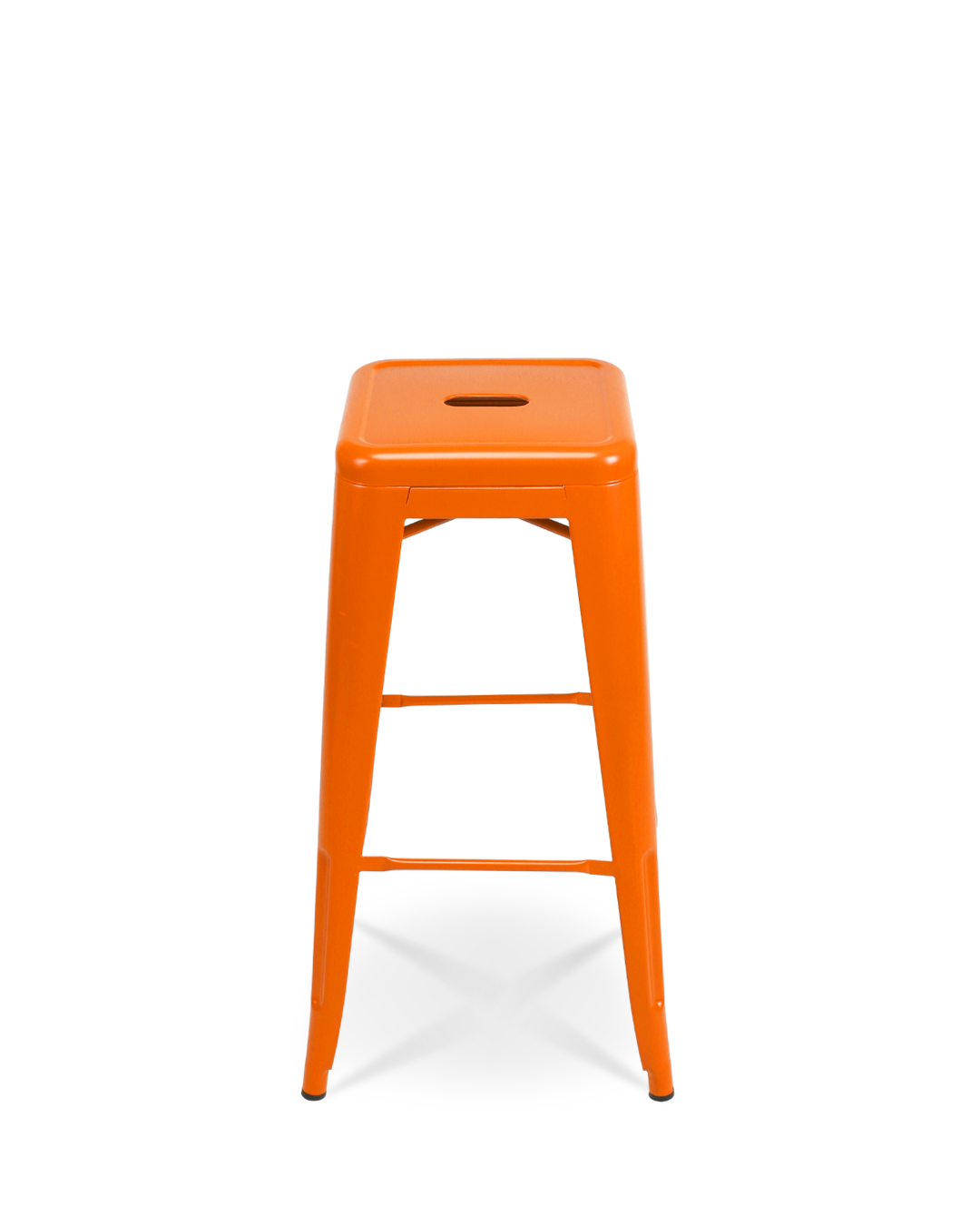 Lix Metal Bar Stool Orange