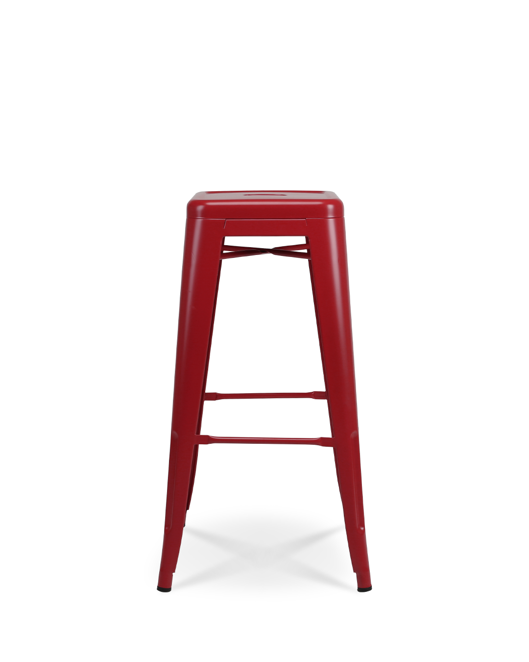 Lix Metal Bar Stool Red