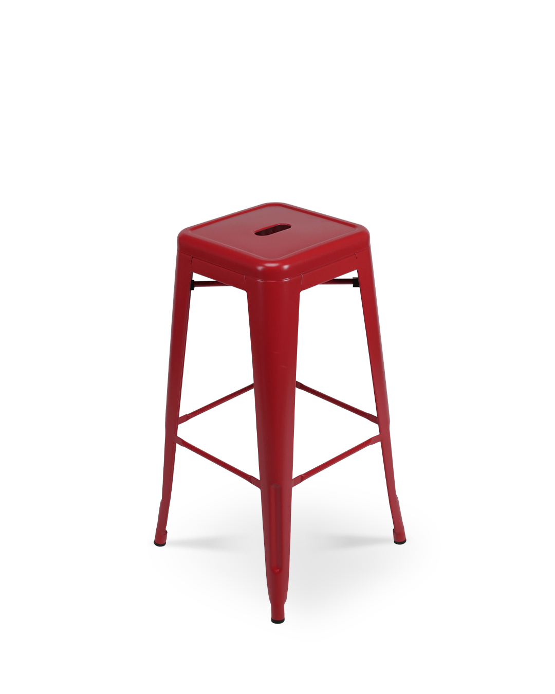 Lix Metal Bar Stool Red