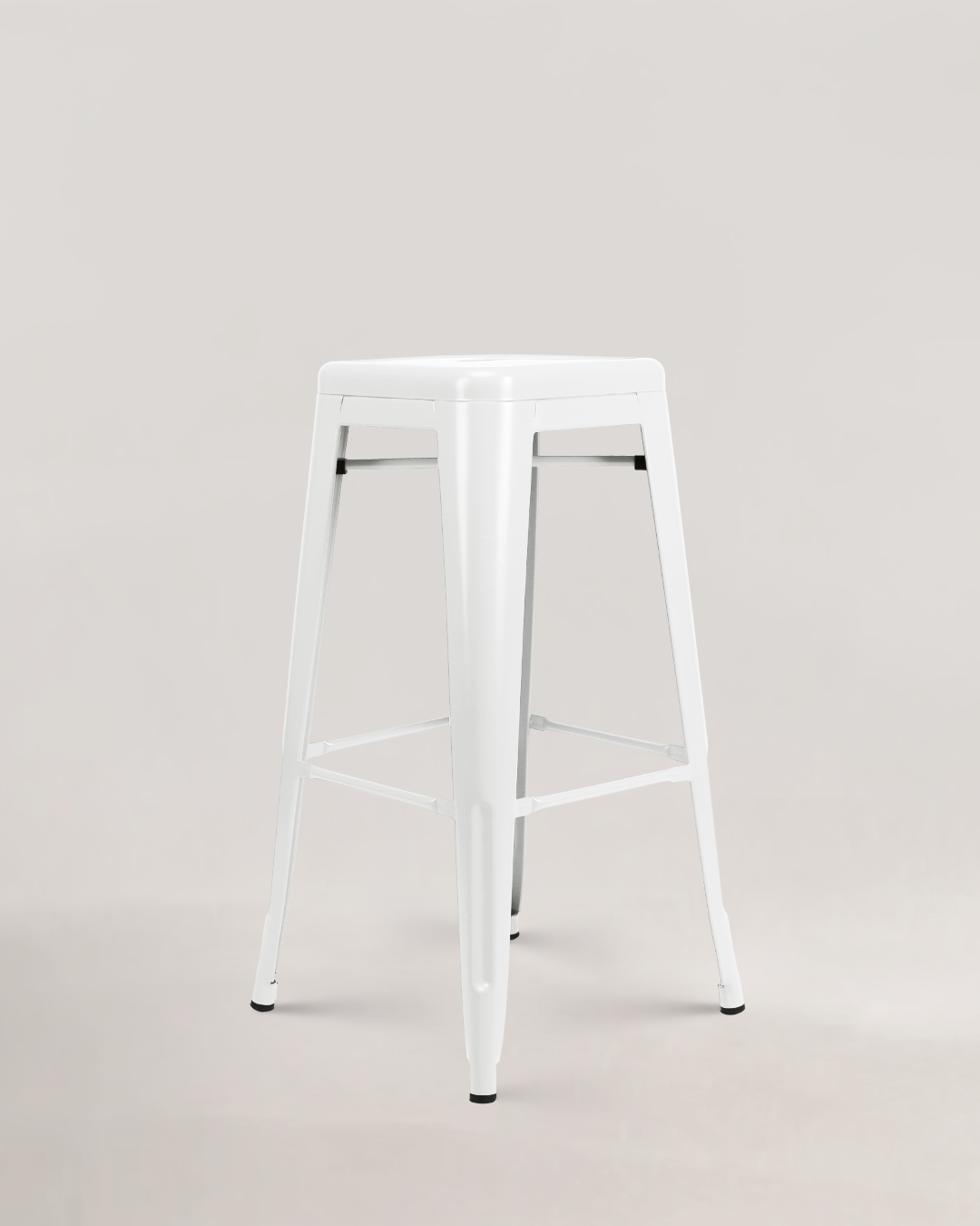 Lix Metal Bar Stool White