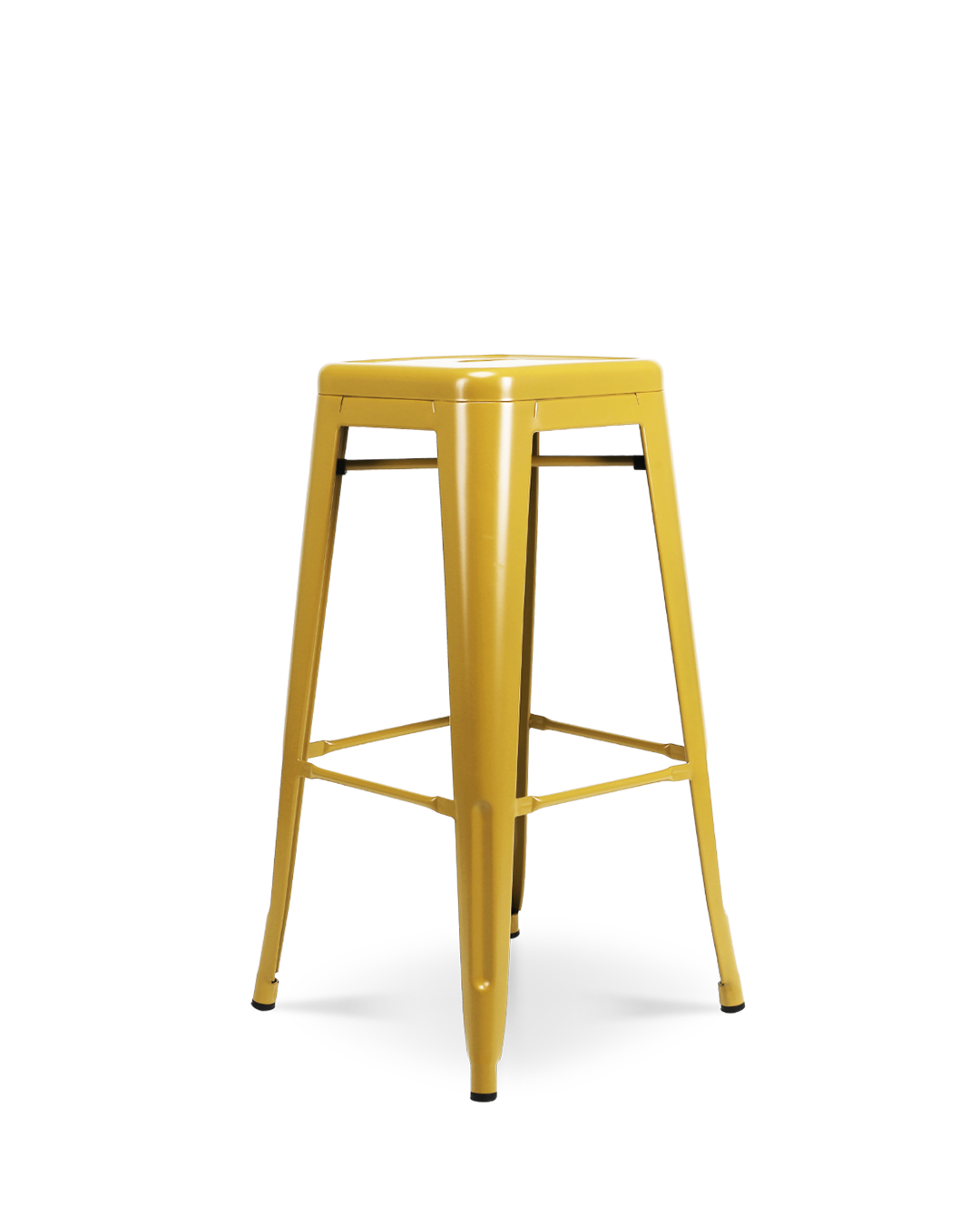 Lix Metal Bar Stool Yellow