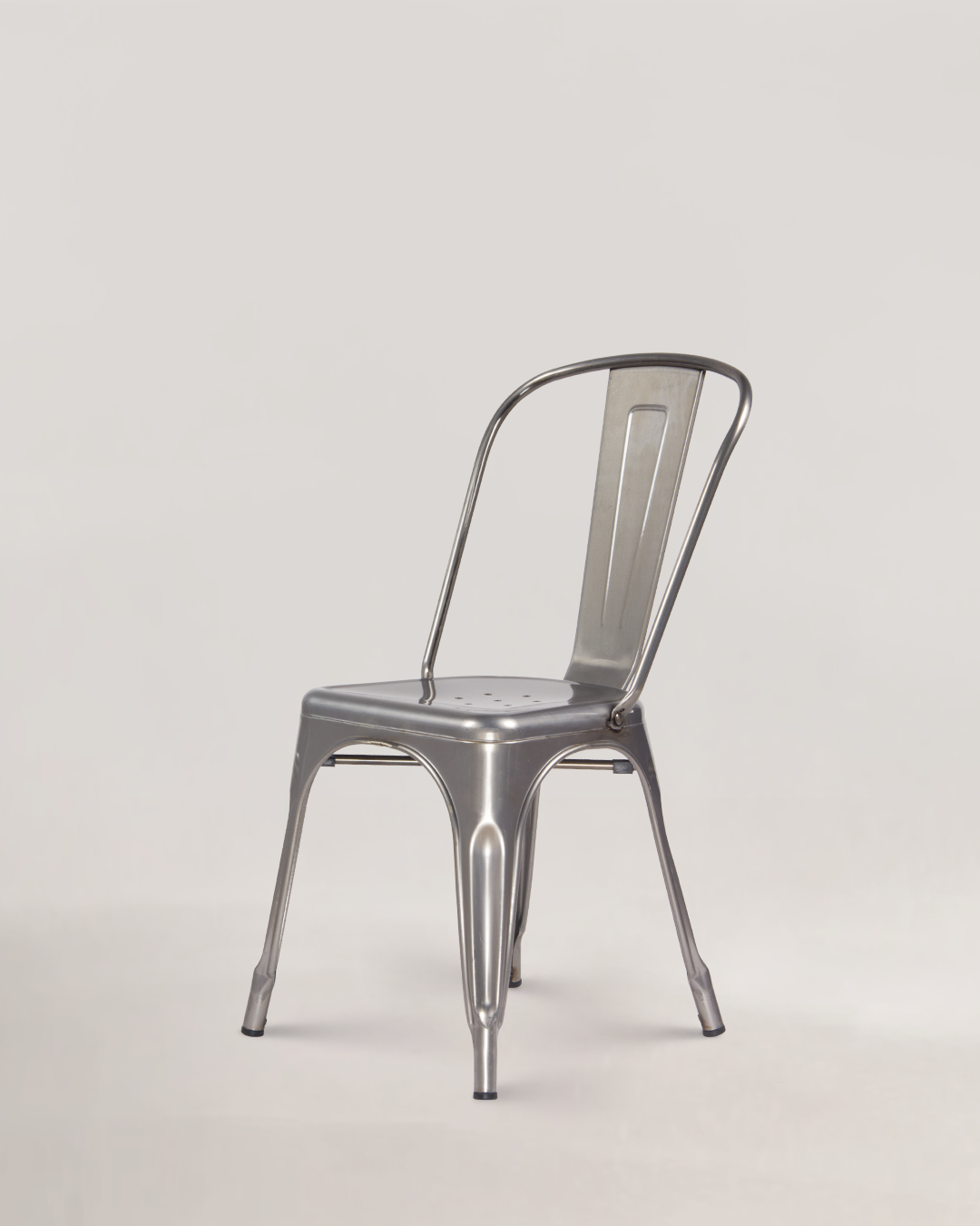 Lix Metal Chair Crystal Grey