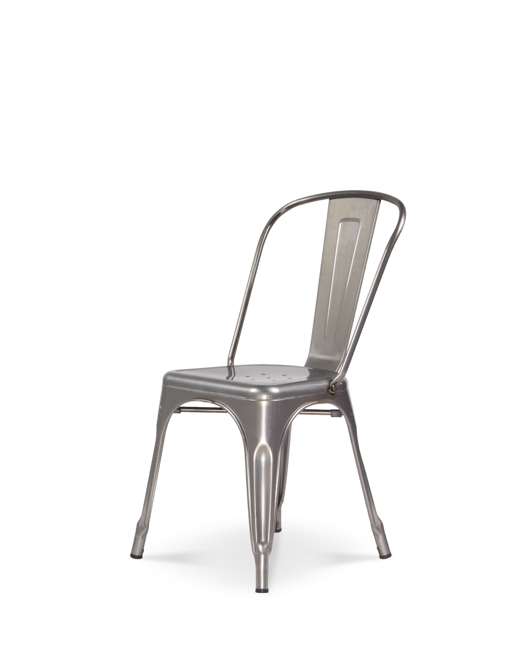 Lix Metal Chair Crystal Grey