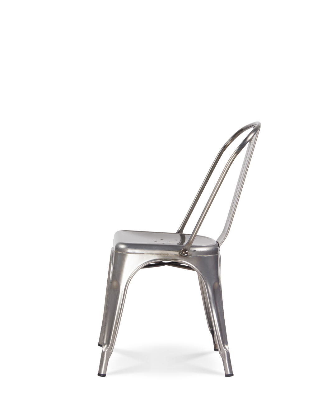 Lix Metal Chair Crystal Grey