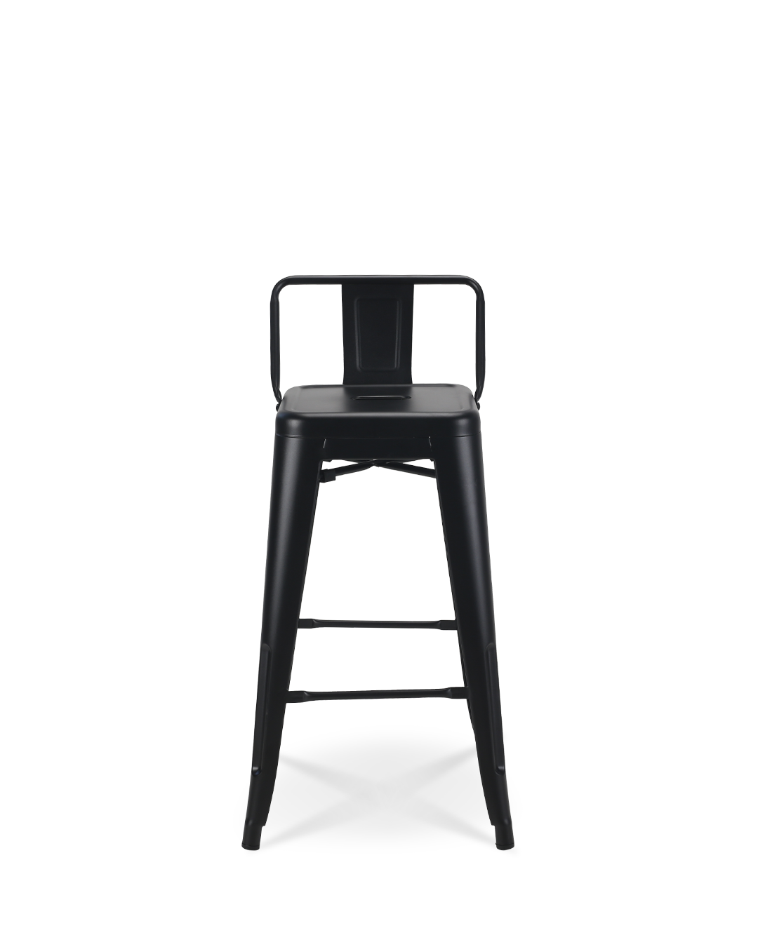 Lix Metal Counter Chair Black