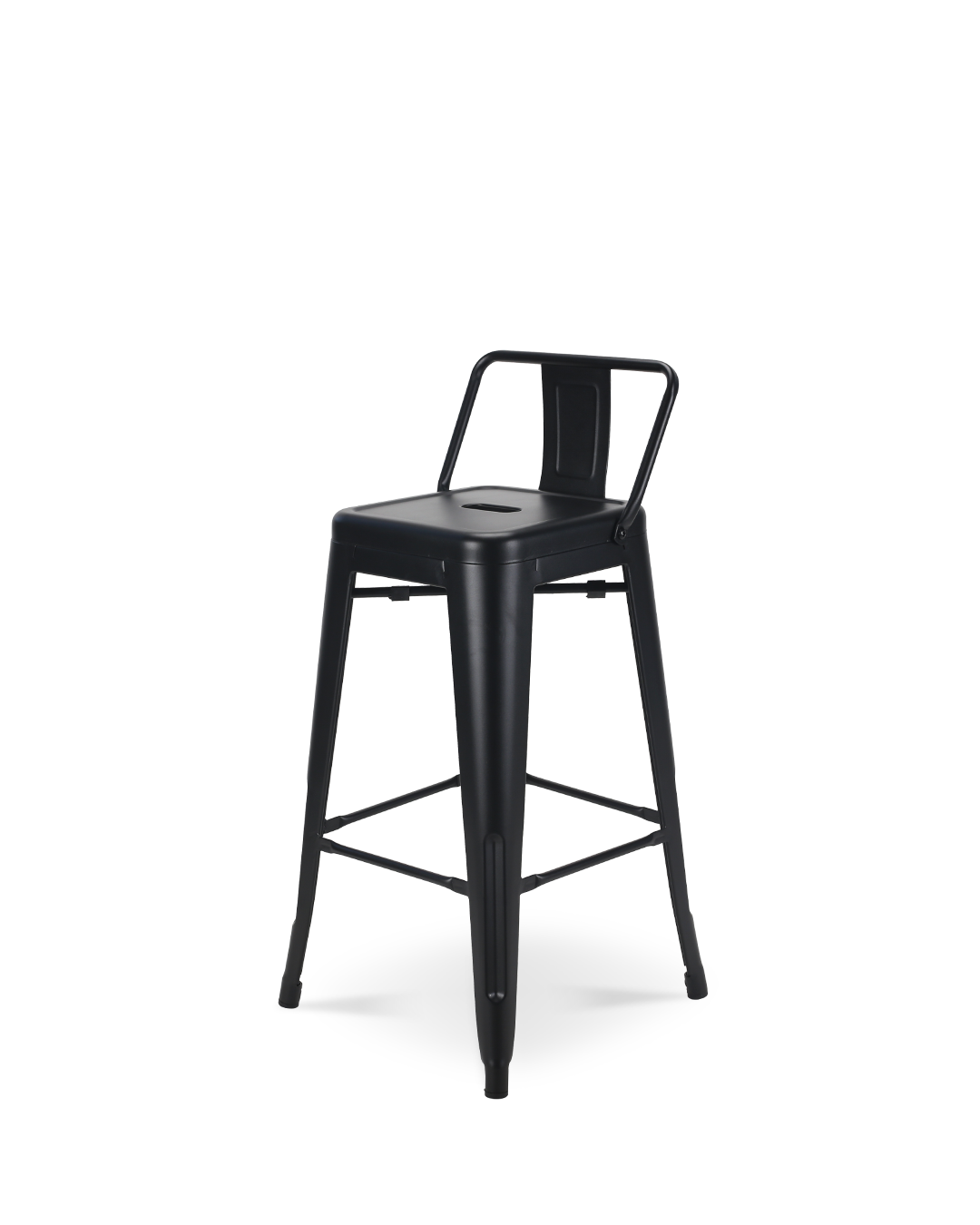 Lix Metal Counter Chair Black