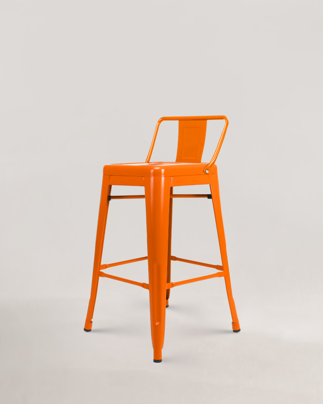 Lix Metal Counterstuhl Orange