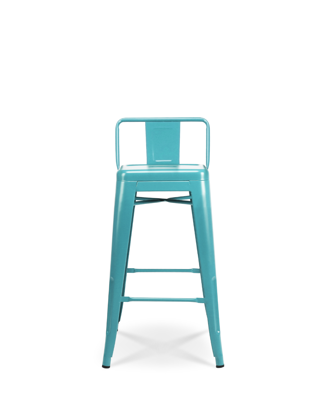 Lix Metal Counter Chair Turquoise