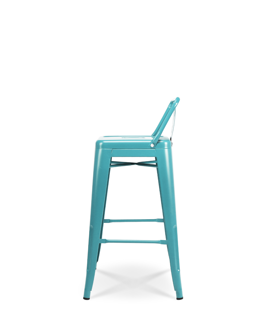 Lix Metal Counter Chair Turquoise