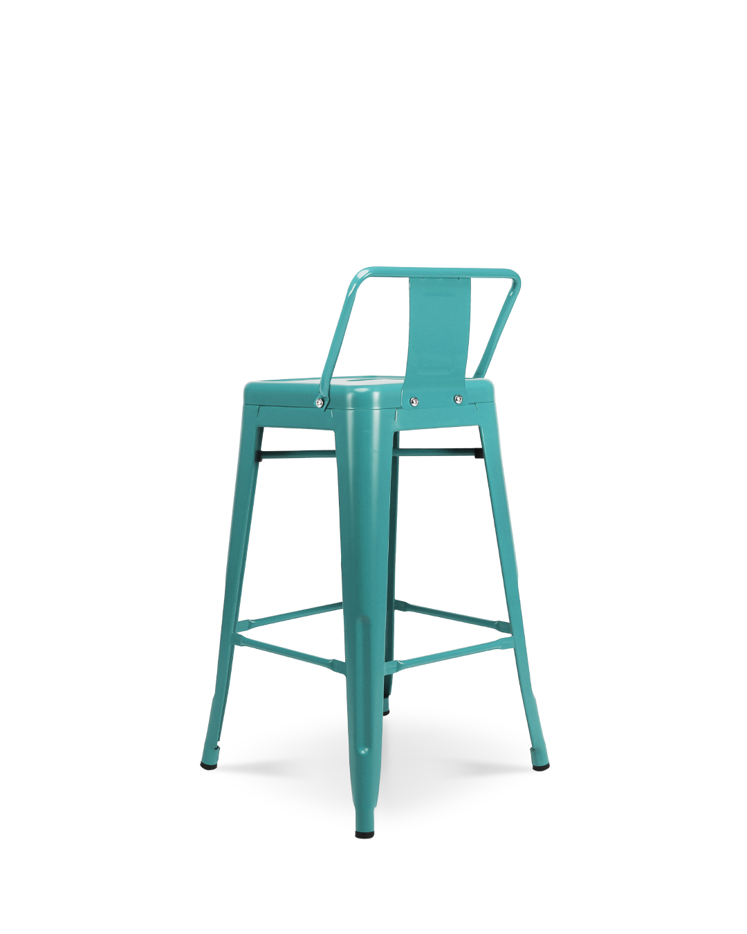 Lix Metal Counter Chair Turquoise